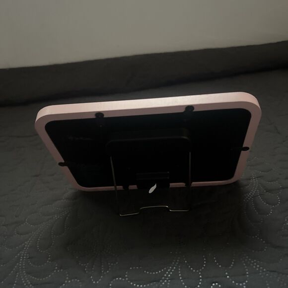 Bath & Body Works 4 x 4 Recordable Message Picture Photo Frame White & Pink Deco - Picture 6 of 9